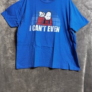 Peanuts Hybrid Denim Blue Tee